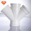 PVC cross pipe fitting